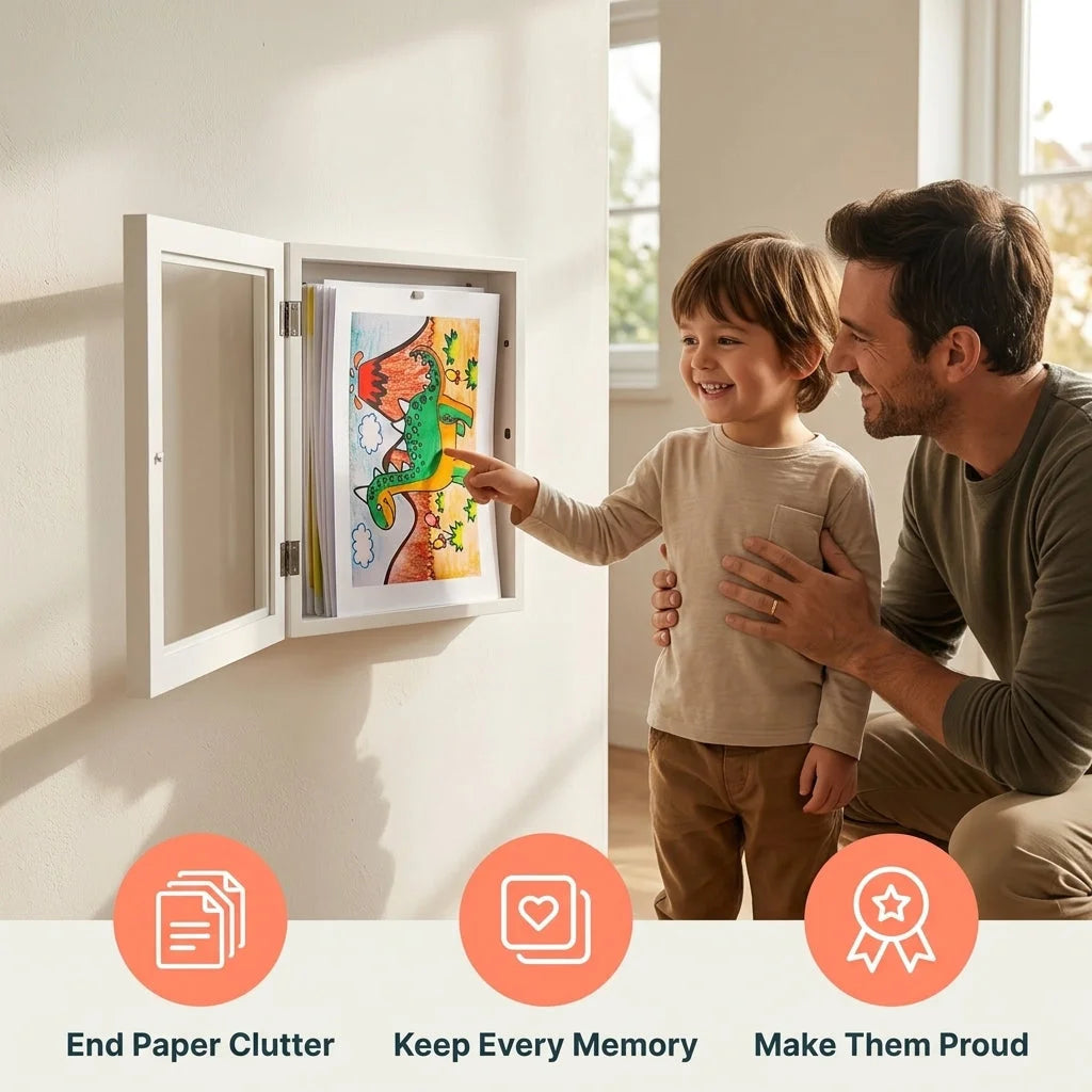 Memory Frame - Frame for Children's Drawings