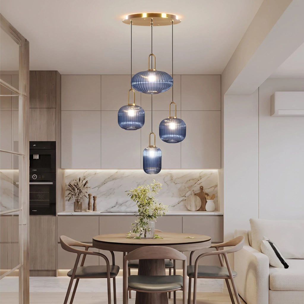 Elegant Vintage Taklampa i Glas — bild 13